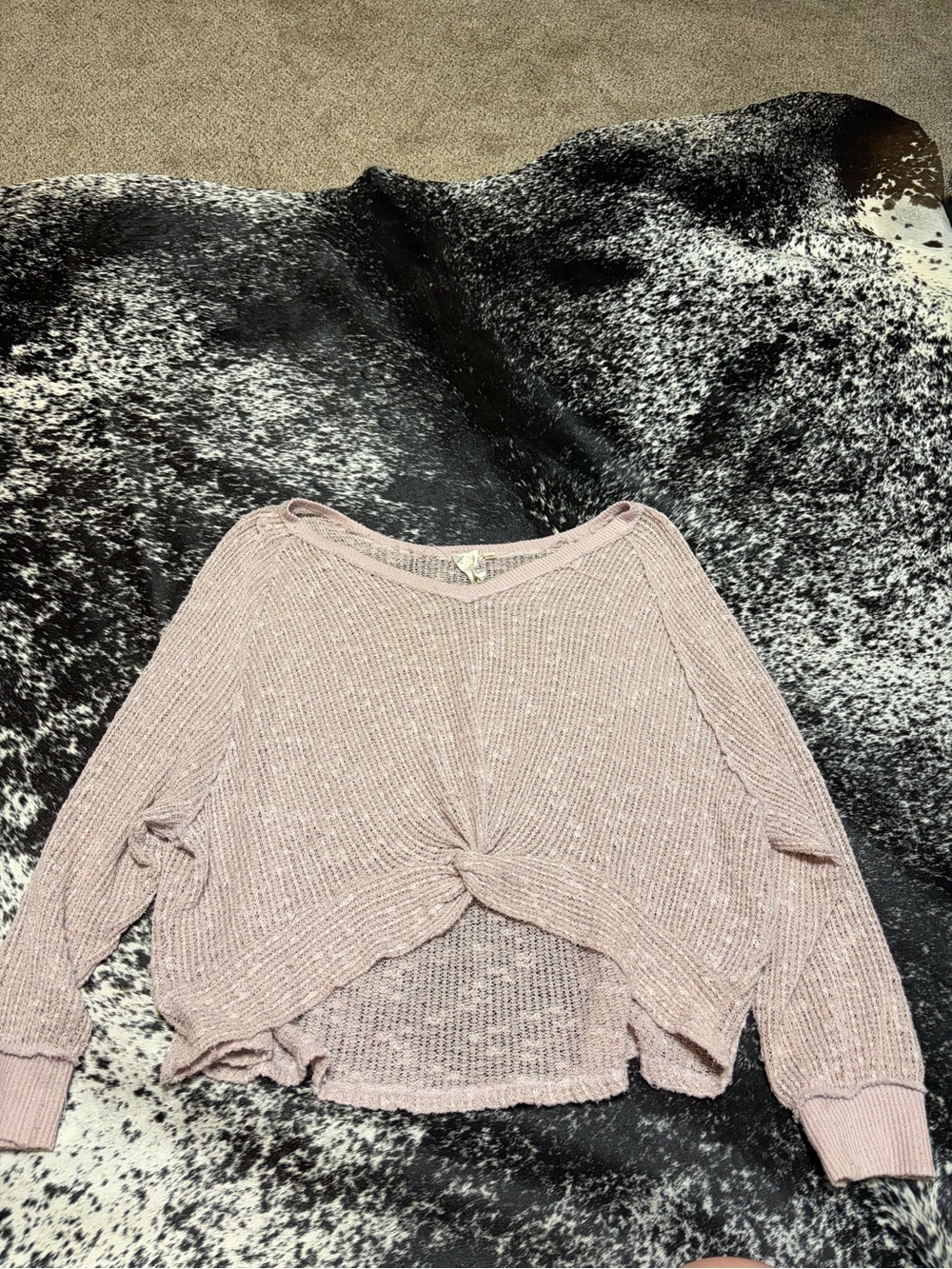 Blu Pepper Knit Top